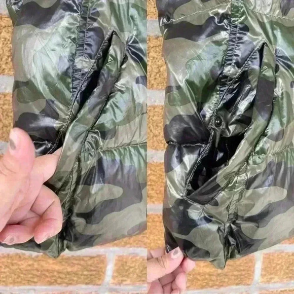 S13 by SAM. Snowcat Down Puffer Vest with Faux Fur Hood small - Picture 12 of 15